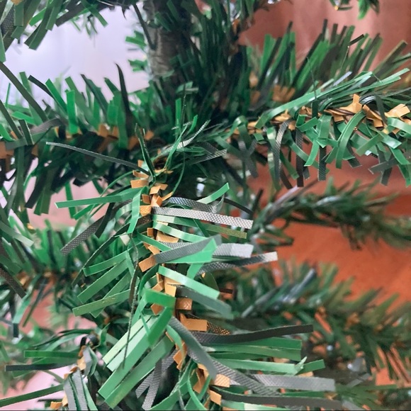 NEW Mini Green Christmas Tree and Base Stand Artificial 18 inch Small Tabletop - Picture 11 of 12